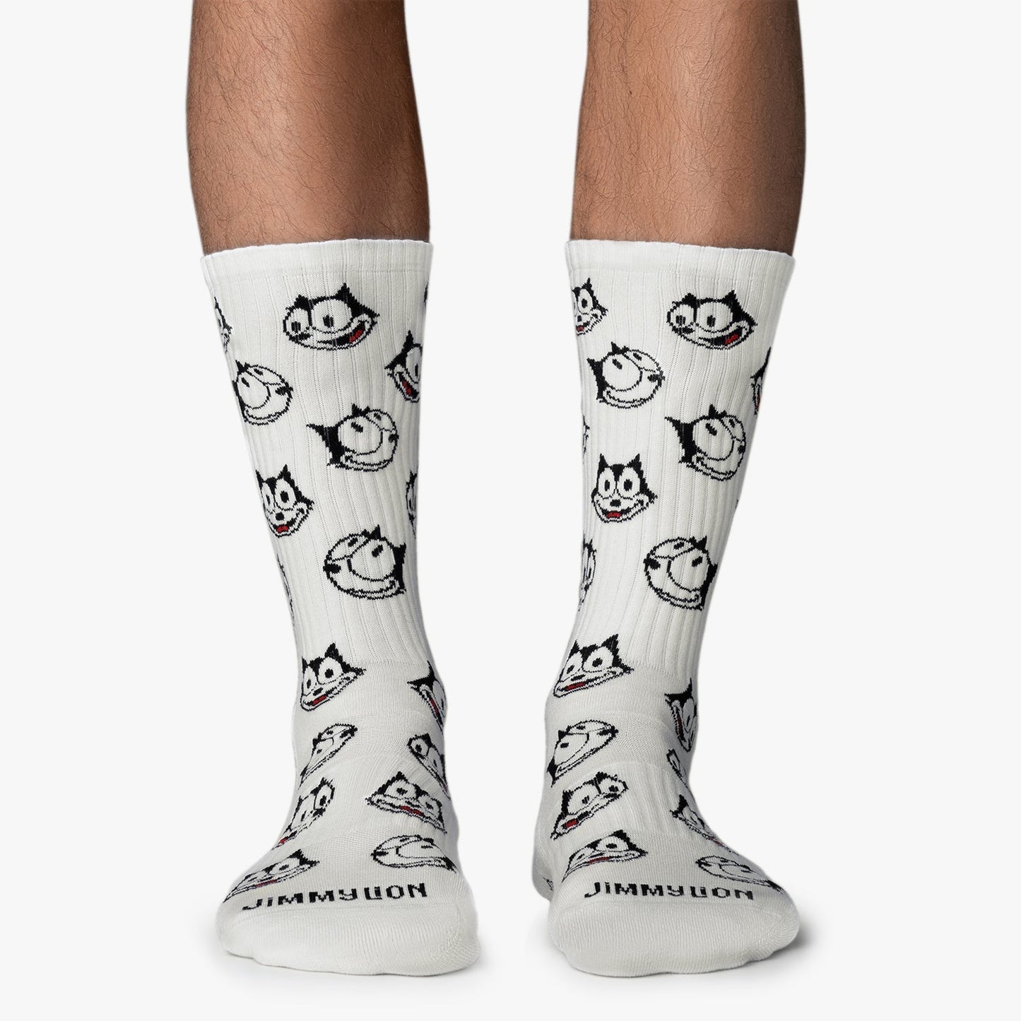 Chaussettes de Sport Felix le Chat - Blanc