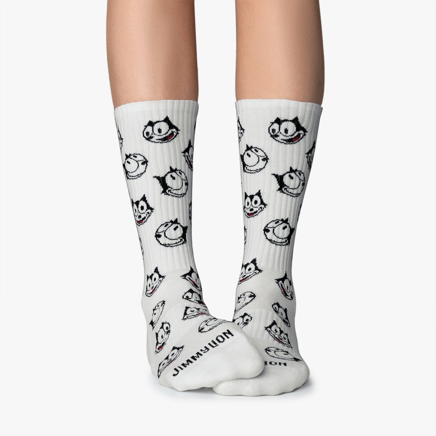 Chaussettes de Sport Felix le Chat - Blanc