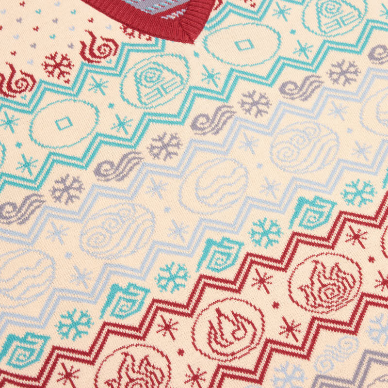 Débardeur de Noël Tricoté Avatar: le dernier maître de l'air