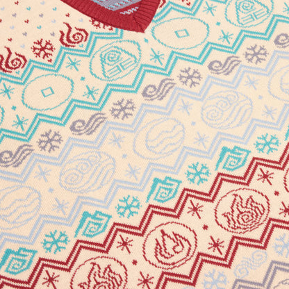 Débardeur de Noël Tricoté Avatar: le dernier maître de l'air