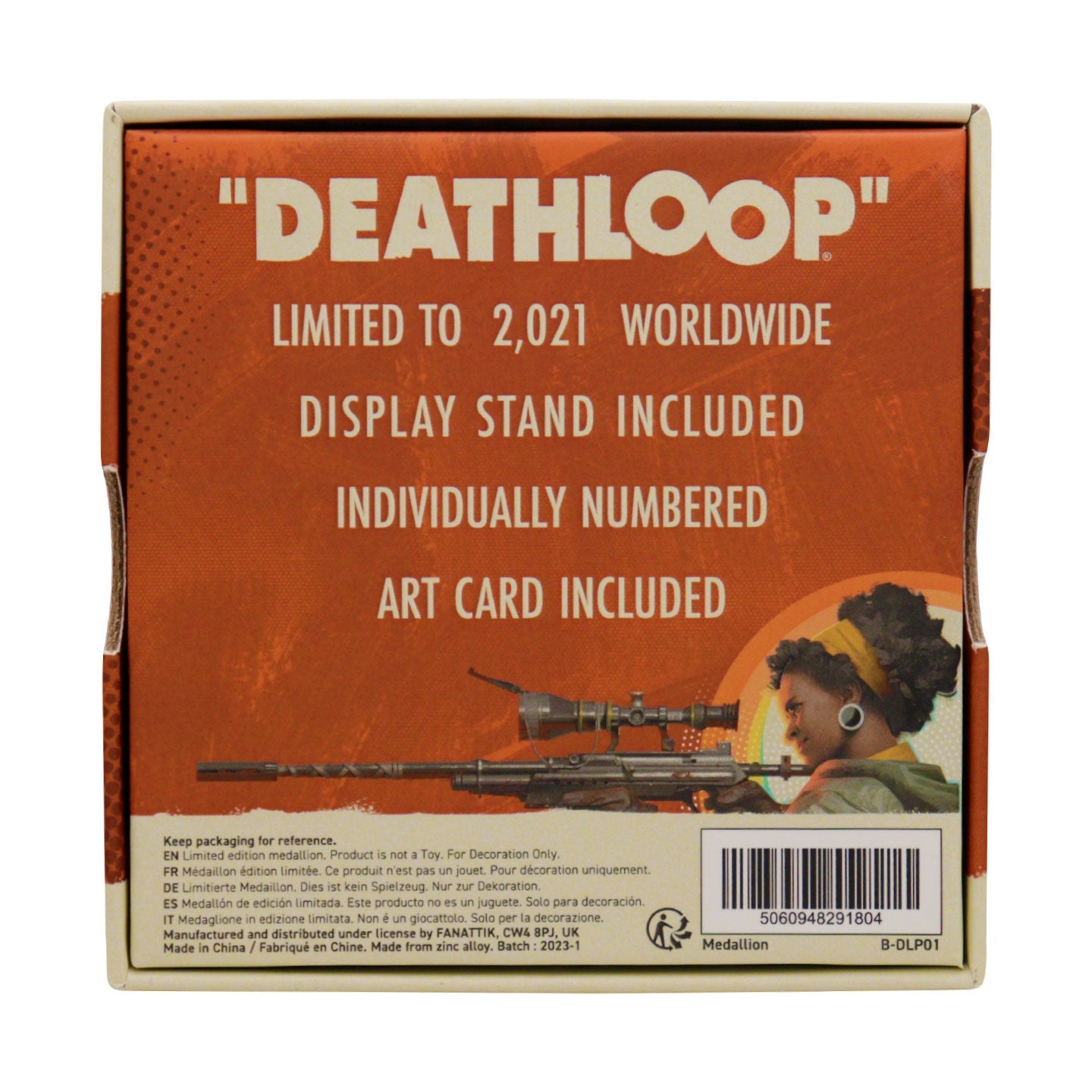 Médaillon collector Deathloop - Trinket