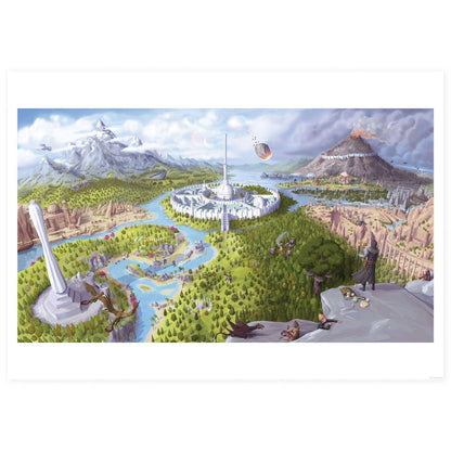 Affiche collector The Elder Scrolls - IV: Oblivion