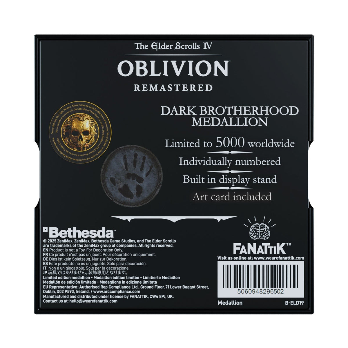 Médaillon collector The Elder Scrolls - IV: Oblivion Dark BrotherhoodMMédaillon collector The Elder Scrolls - IV: Oblivion Dark BrotherhoodéMédaillon collector The Elder Scrolls - IV: Oblivion Dark BrotherhooddMédaillon collector The Elder Scrolls - IV: Oblivion Dark BrotherhoodaMédaillon collector The Elder Scrolls - IV: Oblivion Dark BrotherhoodiMédaillon collector The Elder Scrolls - IV: Oblivion Dark BrotherhoodlMédaillon collector The Elder Scrolls - IV: Oblivion Dark BrotherhoodlMédaillon collector Th