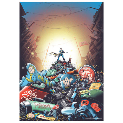 Affiche collector Fallout - Junk Pile A3