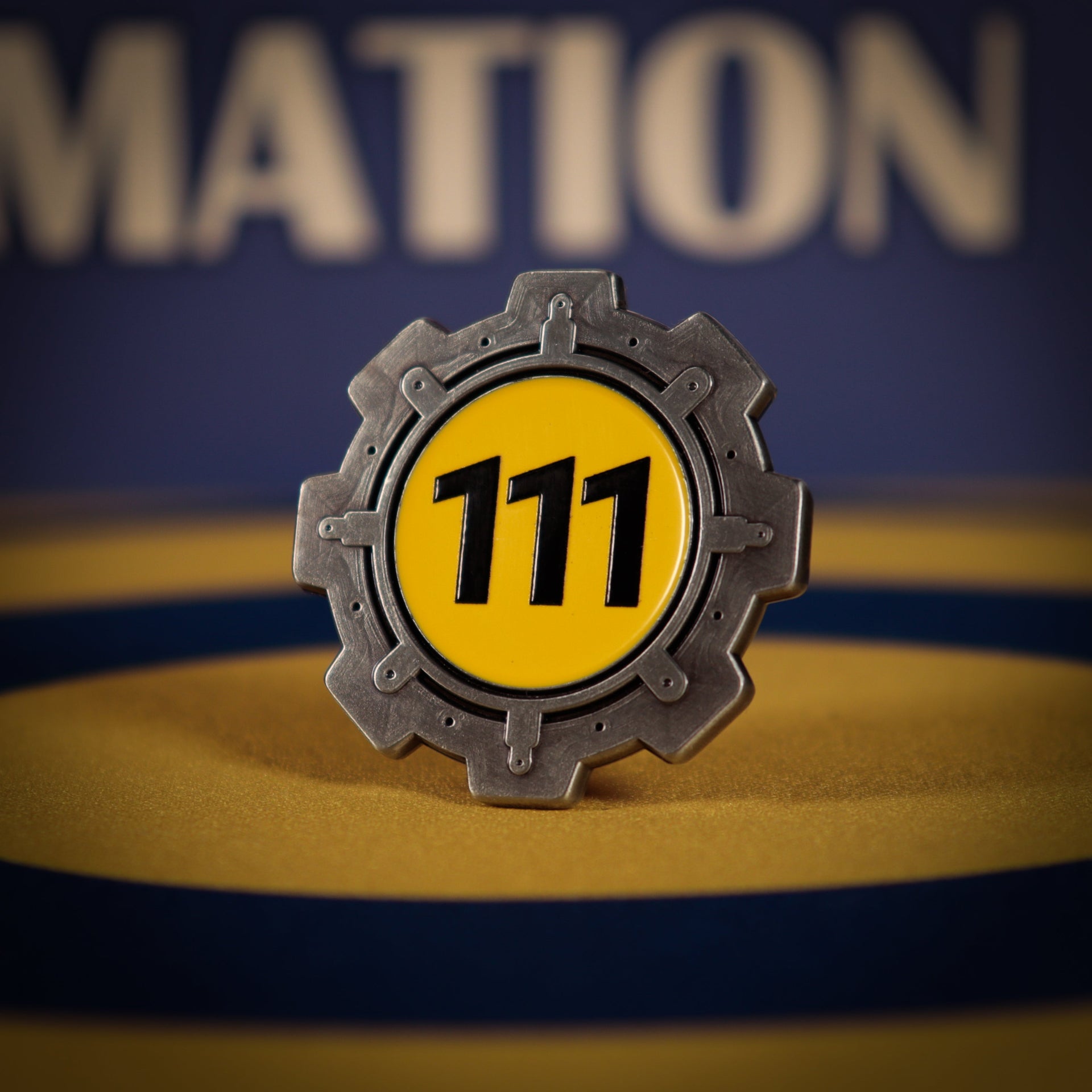 Pièce collector Fallout - Vault 111 Door