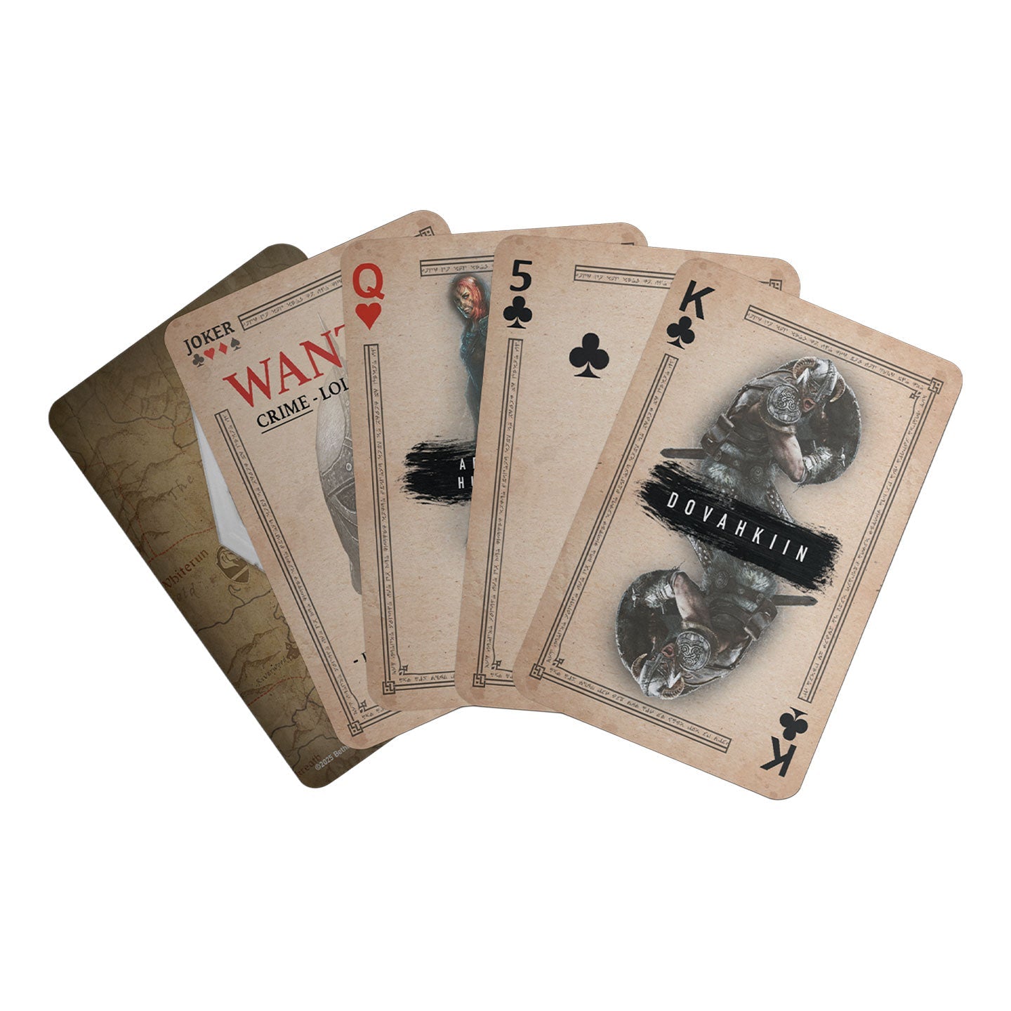 Cartes à jouer The Elder Scrolls - Skyrim