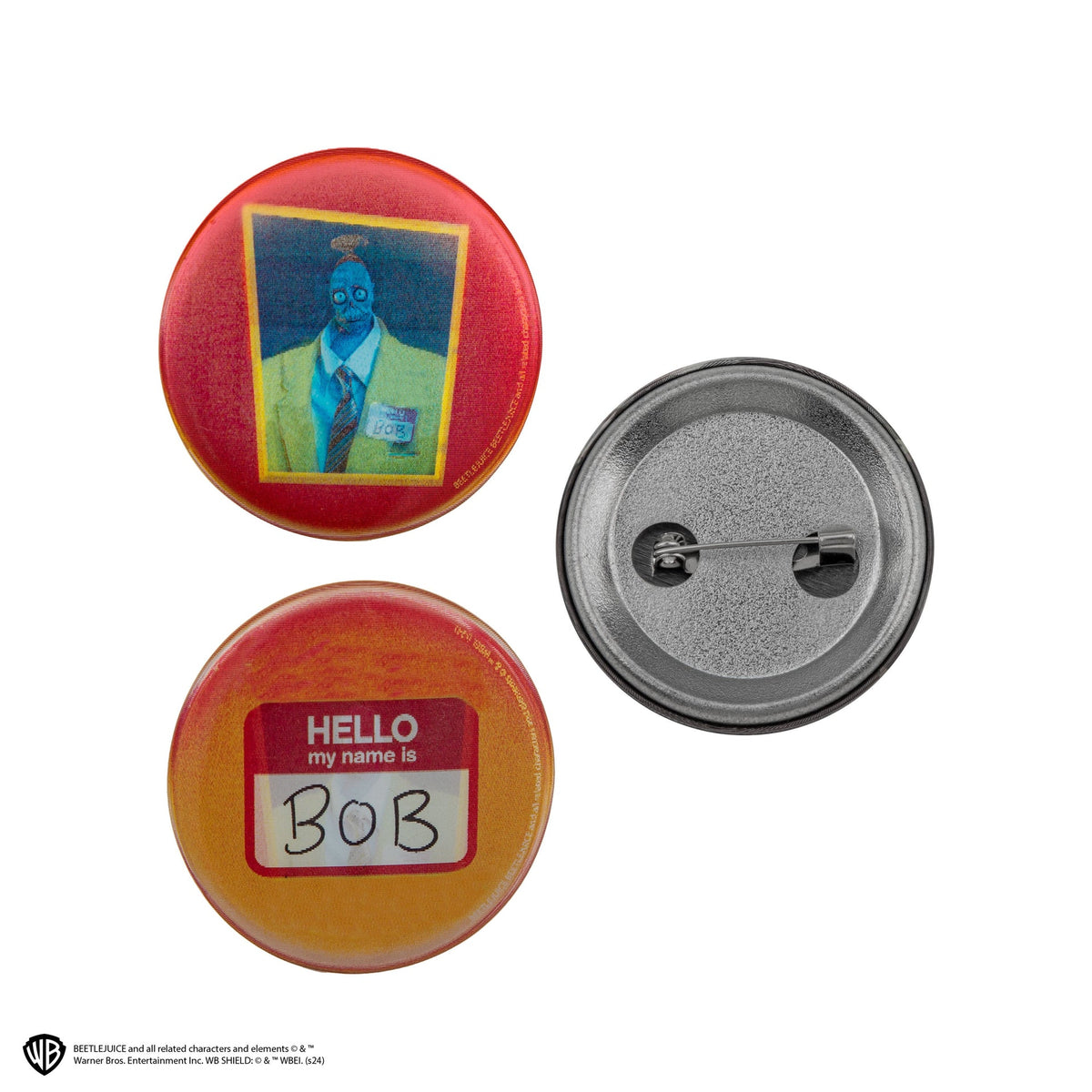 Set de 6 Badges Lenticulaires Beetlejuice - vue produit 3