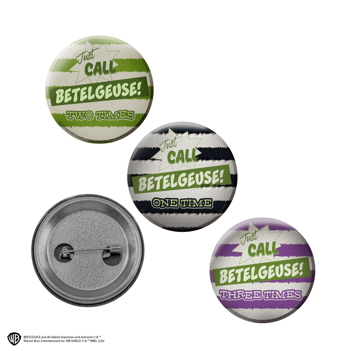Set de 6 Badges Lenticulaires Beetlejuice - vue produit 4