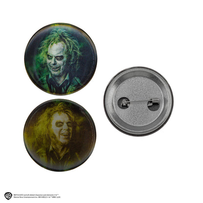 Set de 6 Badges Lenticulaires Beetlejuice - vue produit 5
