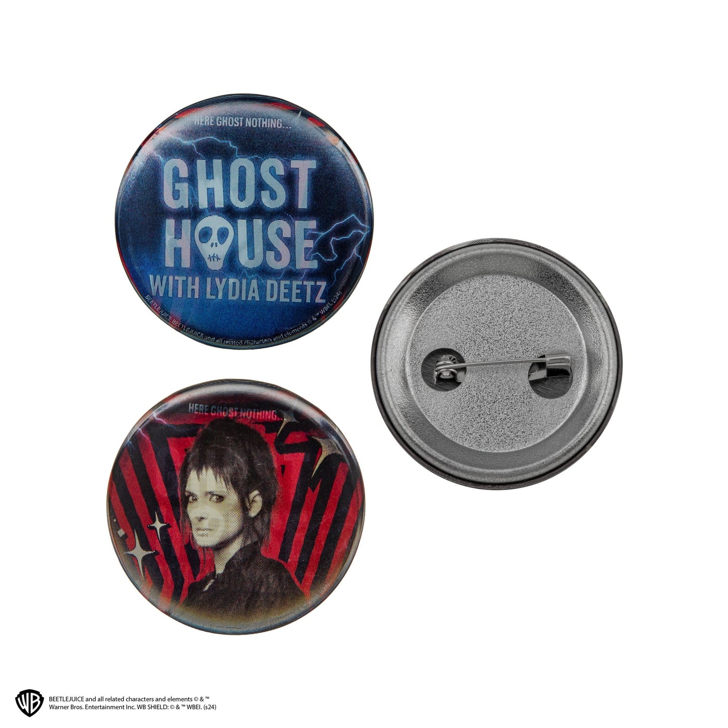 Set de 6 Badges Lenticulaires Beetlejuice