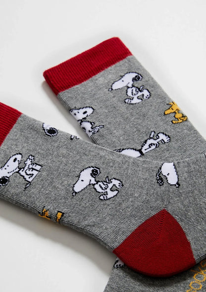 Chaussettes enfants BeSnoopy grises – Besocks