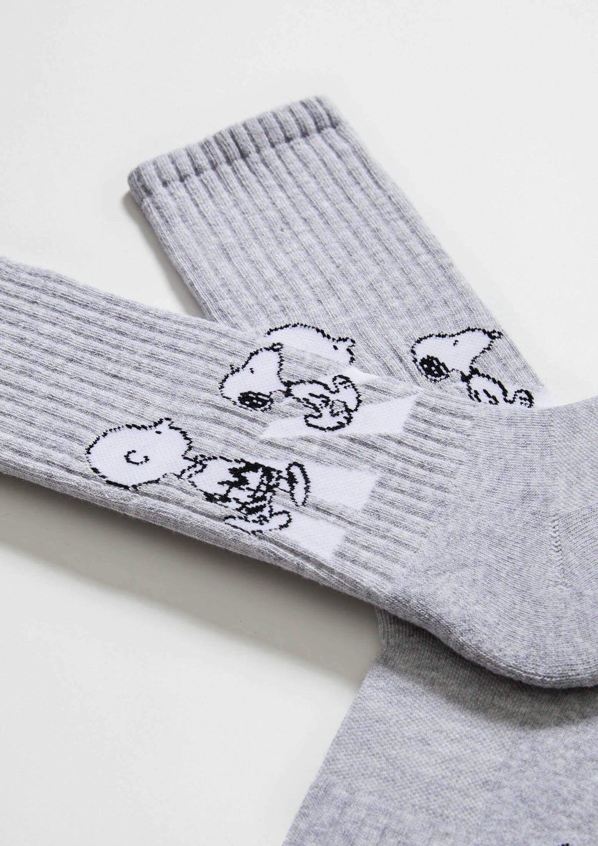 BeSnoopy Walk Sports Socks Grey