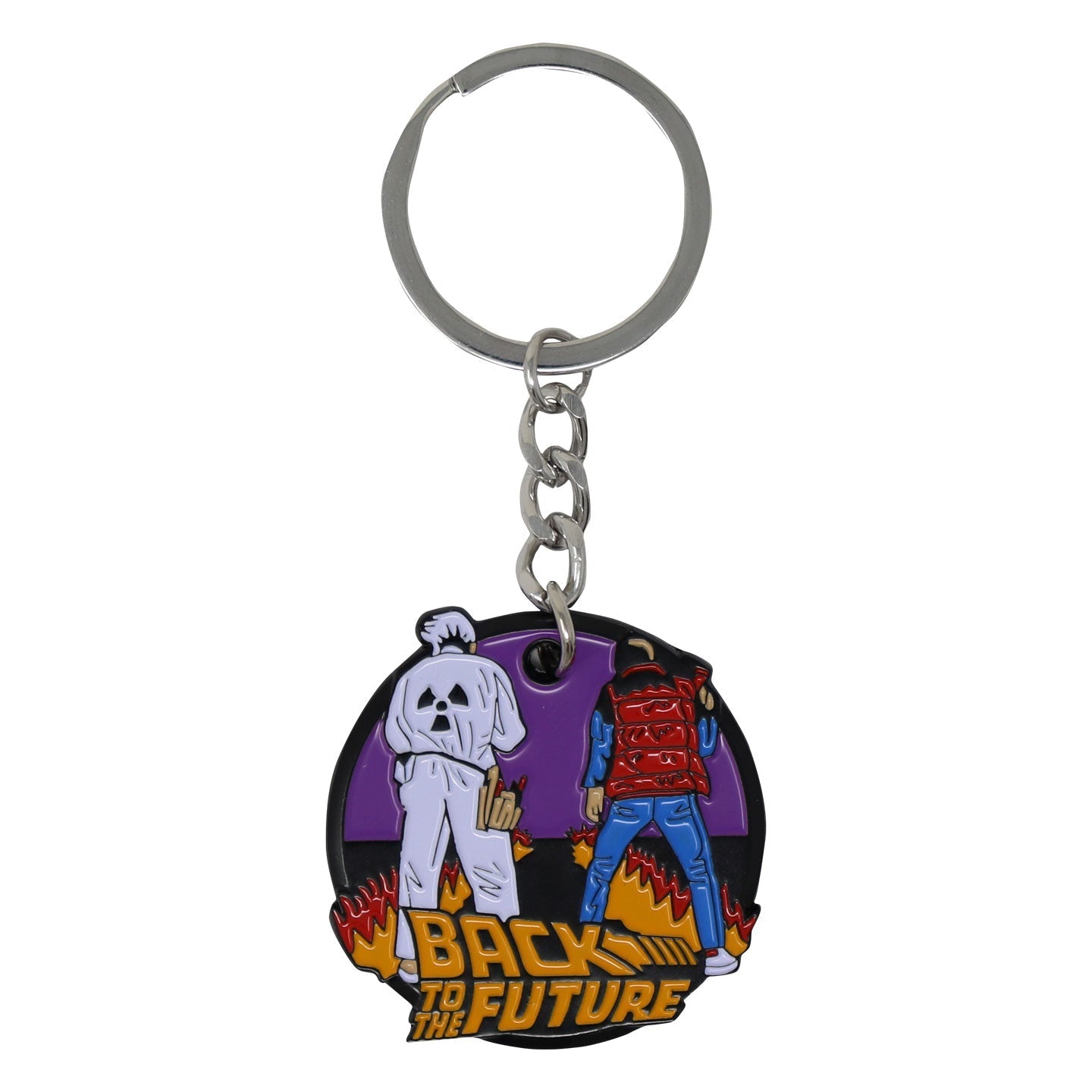 Keychain back to the future - Marty & Doc