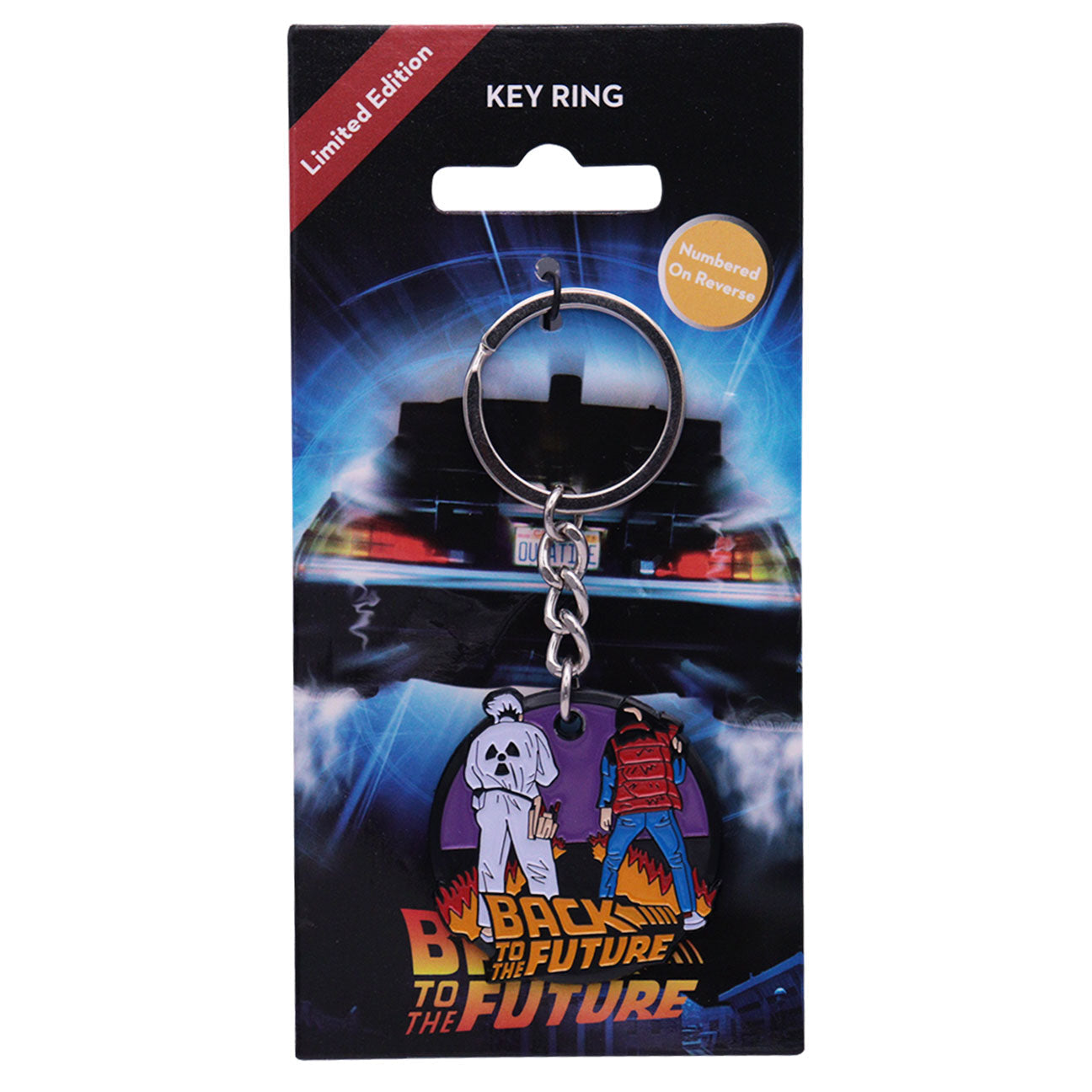 Keychain back to the future - Marty & Doc