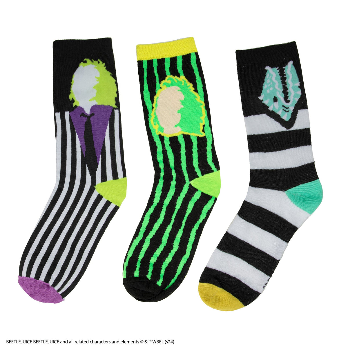 Set de 3 Paires de Chaussettes Beetlejuice - vue produit 9