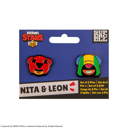 Set de 2 Pin's Nita & Léon