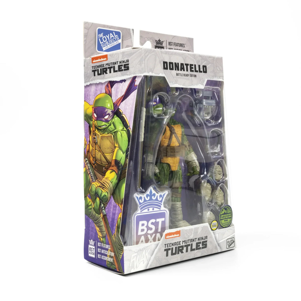 Figurine BST AXN Donatello IDW Comics 13 cm - Tortues Ninja