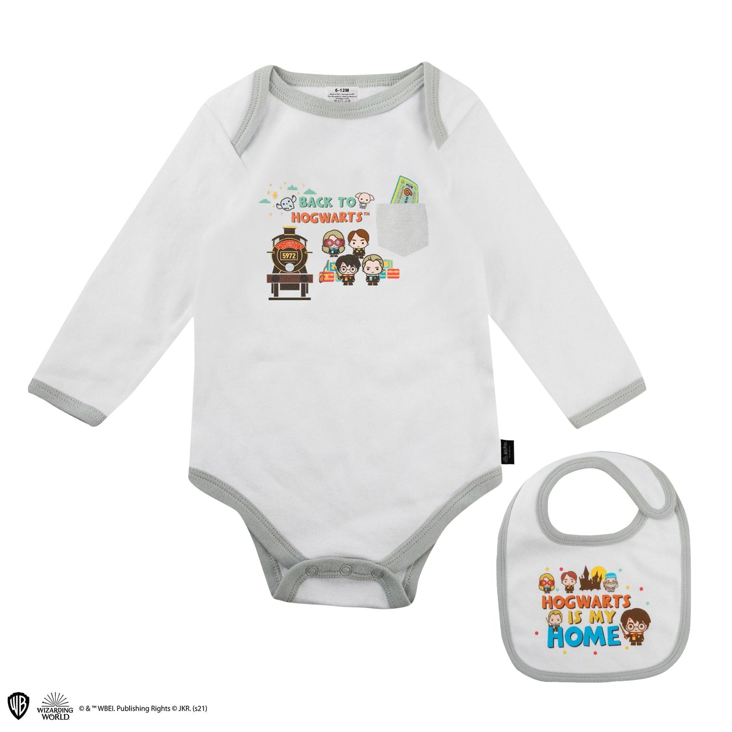 *Body pour bébé et son bavoir Poudlard