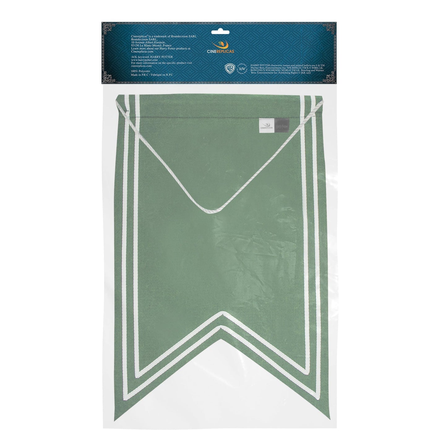 *Set Bannière et Drapeau Serpentard