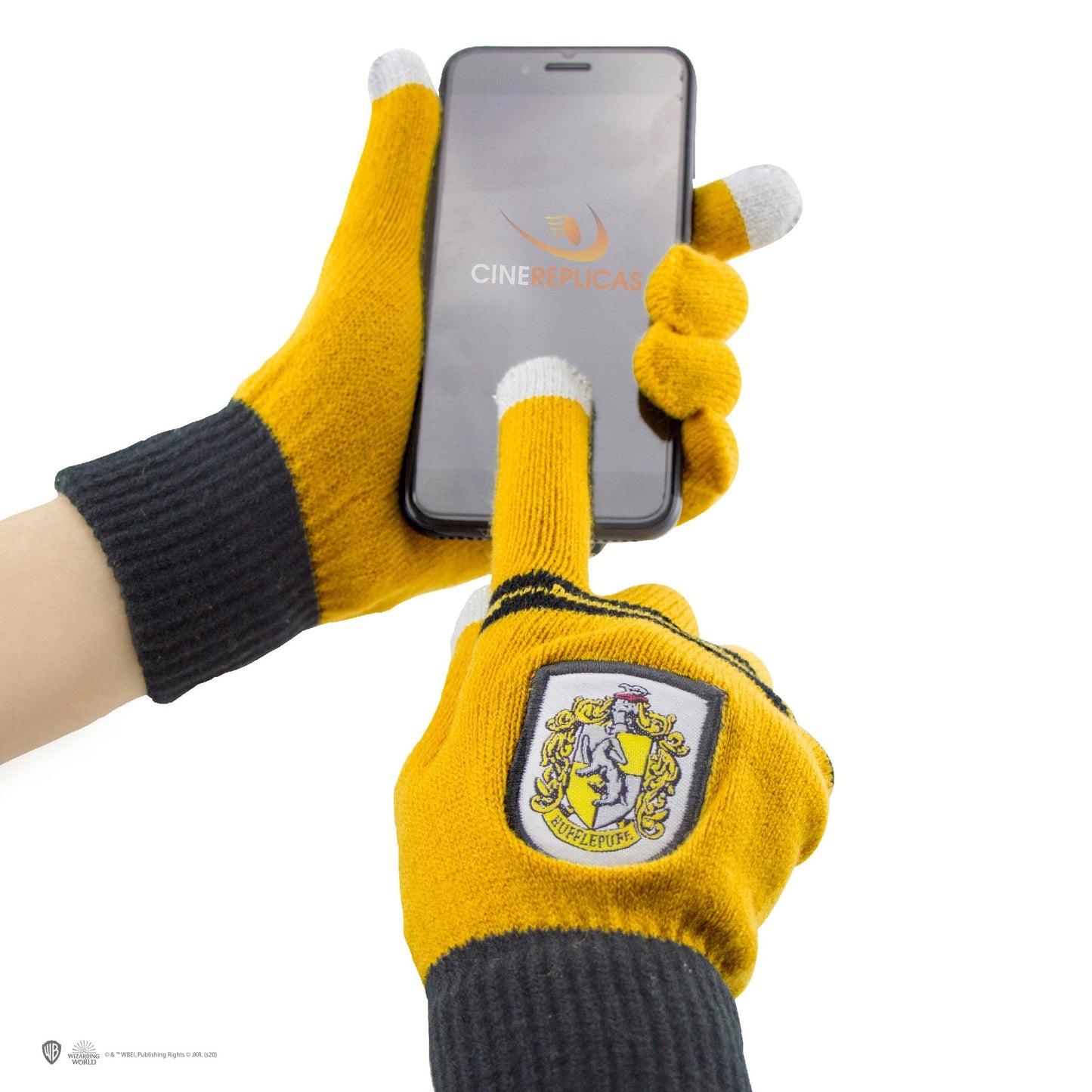 *Set Bonnet & Gants Tactiles Poufsouffle Enfants