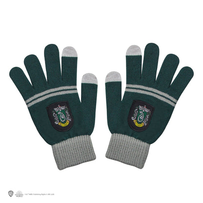 *Set Bonnet & Gants Tactiles Serpentard Enfants