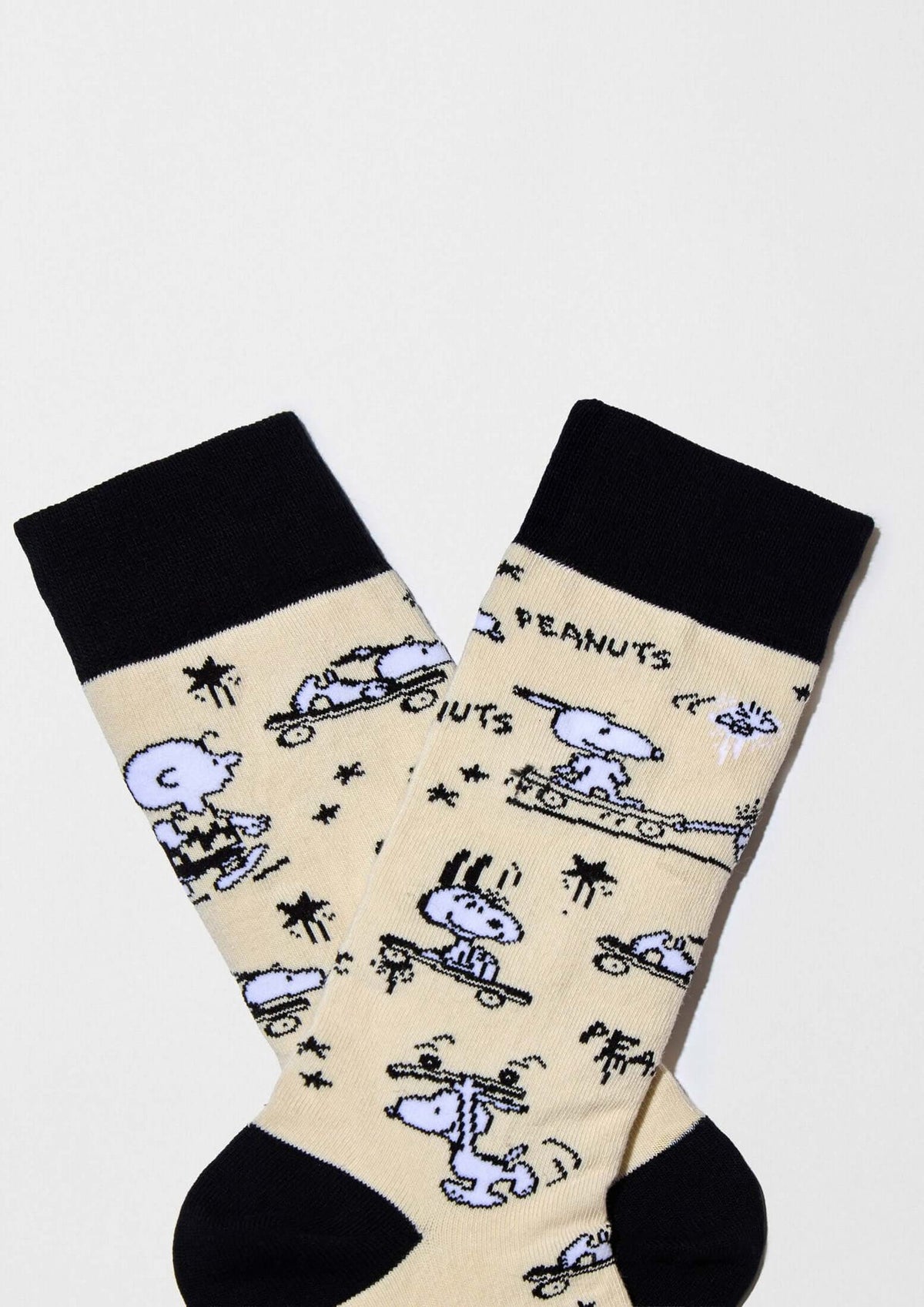 Socks BeSnoopy Skate Beige