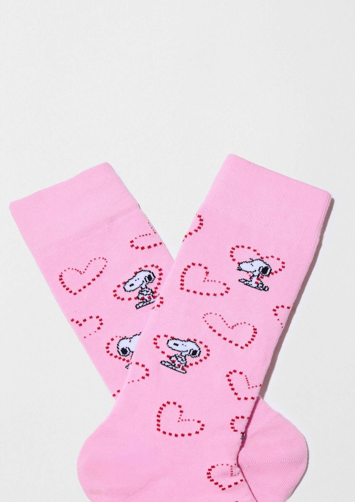 Socks BeSnoopy Heart Pink