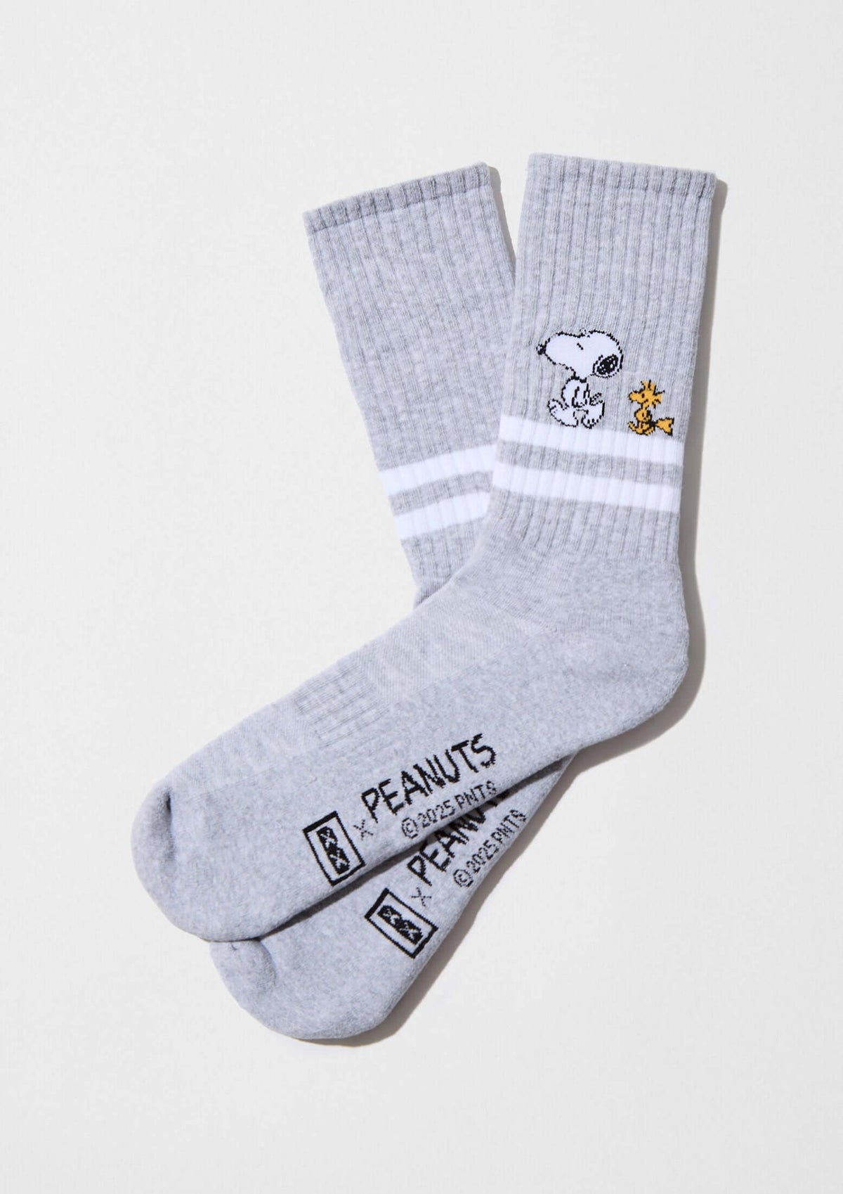 Chaussettes de sport BeSnoopy Stripes Gris – Besocks