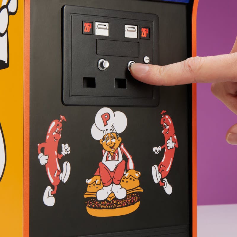 Data East BurgerTime Quarter Size Arcade Cabinet