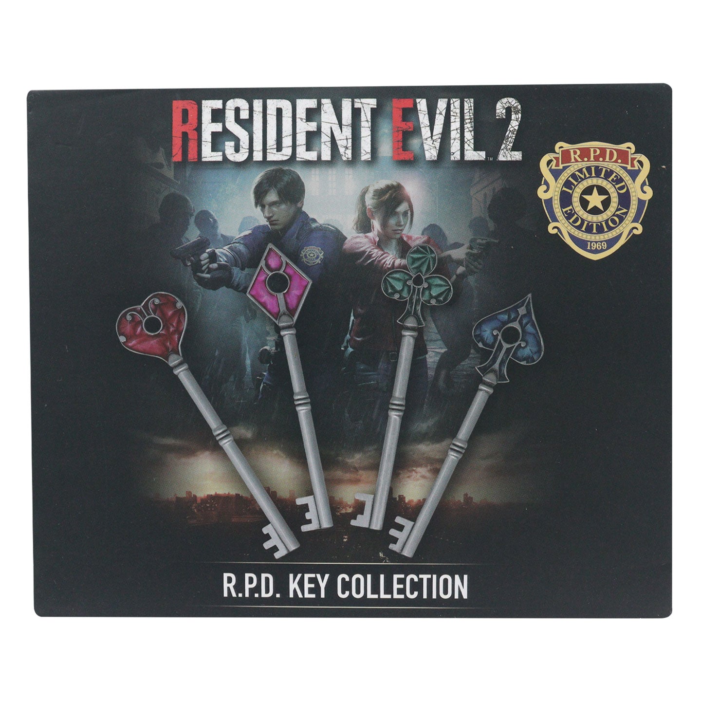 Objet collector Resident Evil - 2 – Set of Card Suit Keys – US VariantSObjet collector Resident Evil - 2 – Set of Card Suit Keys – US VarianteObjet collector Resident Evil - 2 – Set of Card Suit Keys – US VarianttObjet collector Resident Evil - 2 – Set of Card Suit Keys – US Variant Objet collector Resident Evil - 2 – Set of Card Suit Keys – US VariantcObjet collector Resident Evil - 2 – Set of Card Suit Keys – US VariantoObjet collector Resident Evil - 2 – Set of Card Suit Keys – US VariantlObjet collector