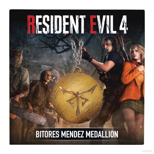 Médaillon collector Resident Evil - 4 Bitores Mendez