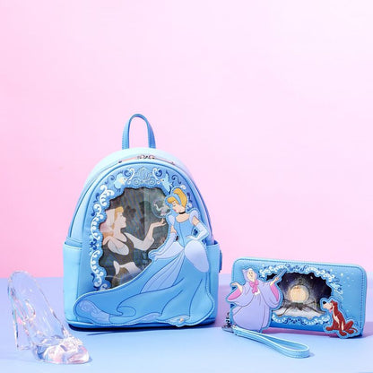 Cinderella „Prinzessin“ Mini-Rucksack (linsenförmig) 