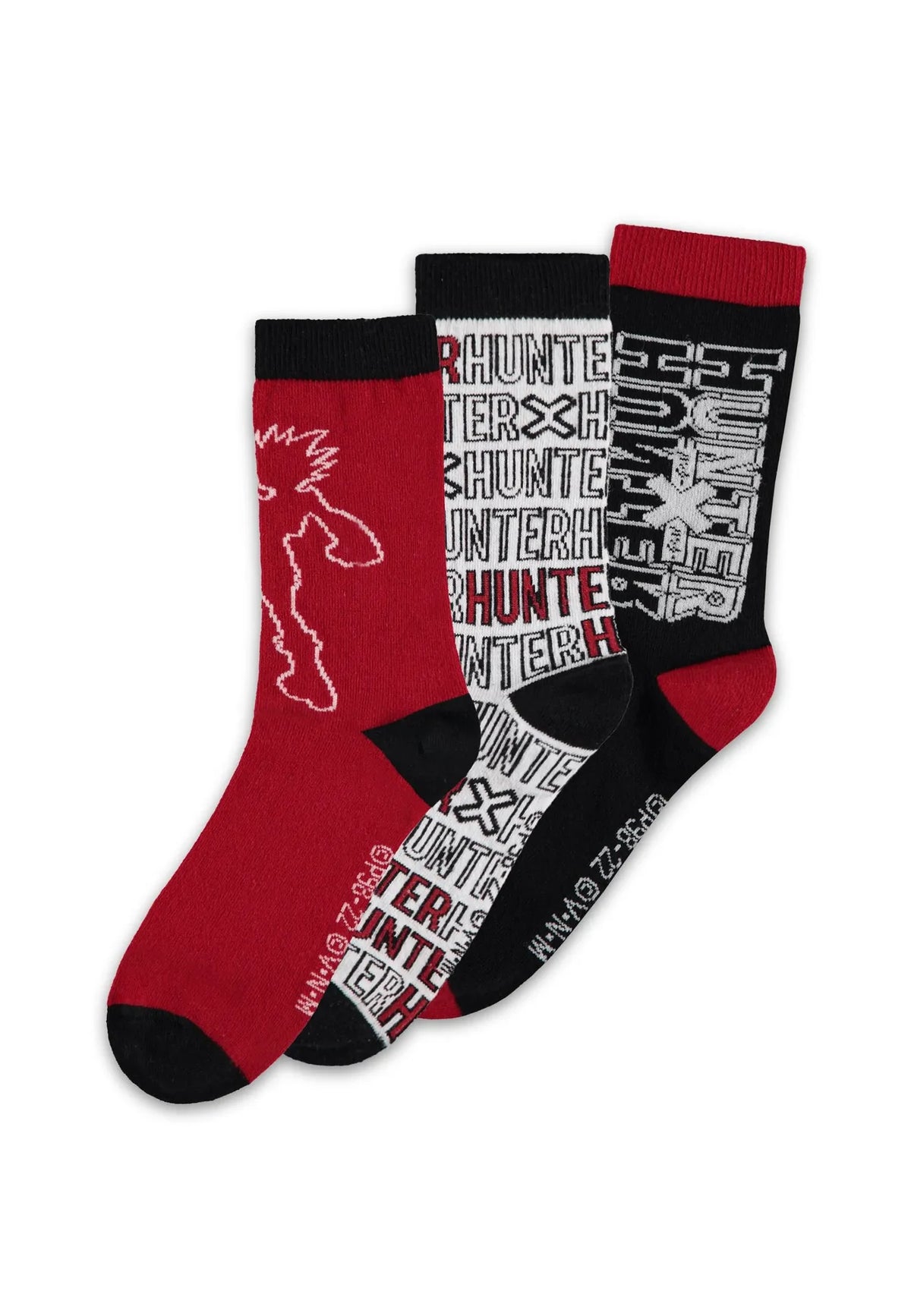Pack de 3 Paires de Chaussettes Hunter x Hunter – vue 1