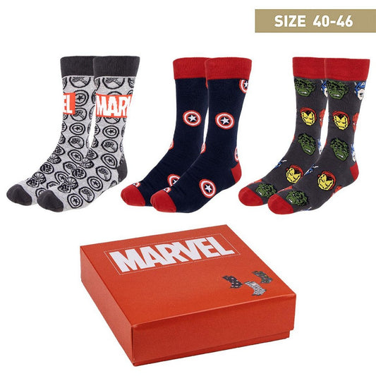 Pack 3 Paar Marvel-Socken – Held 