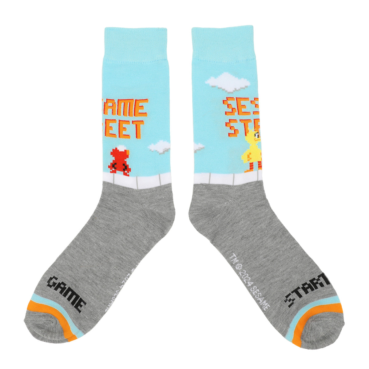 Chaussettes Sesame Street - Pixelated personnages 5-Pack of