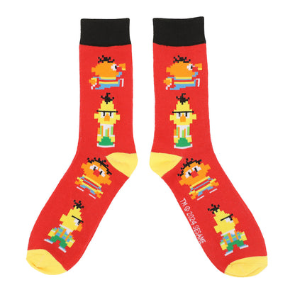 Chaussettes Sesame Street - Pixelated personnages 5-Pack of