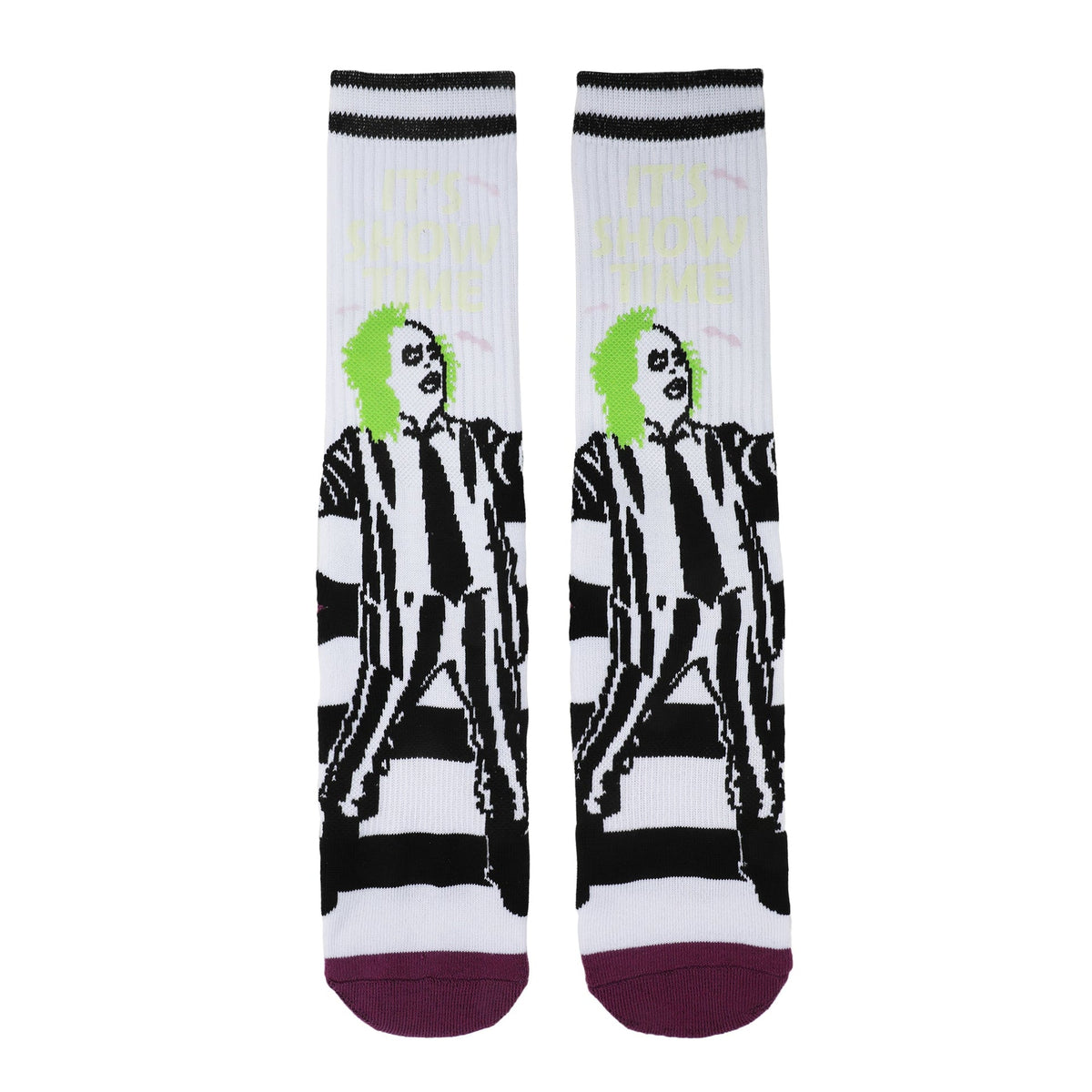 Chaussettes Beetlejuice - UV Color Change Betelgeuse blanc Athletic