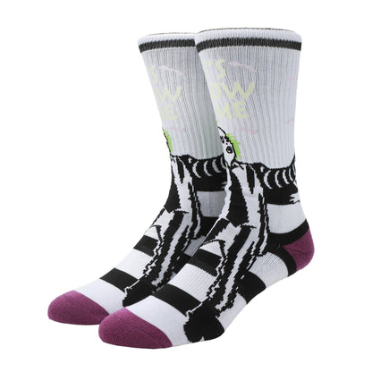 Chaussettes Beetlejuice - UV Color Change Betelgeuse blanc Athletic