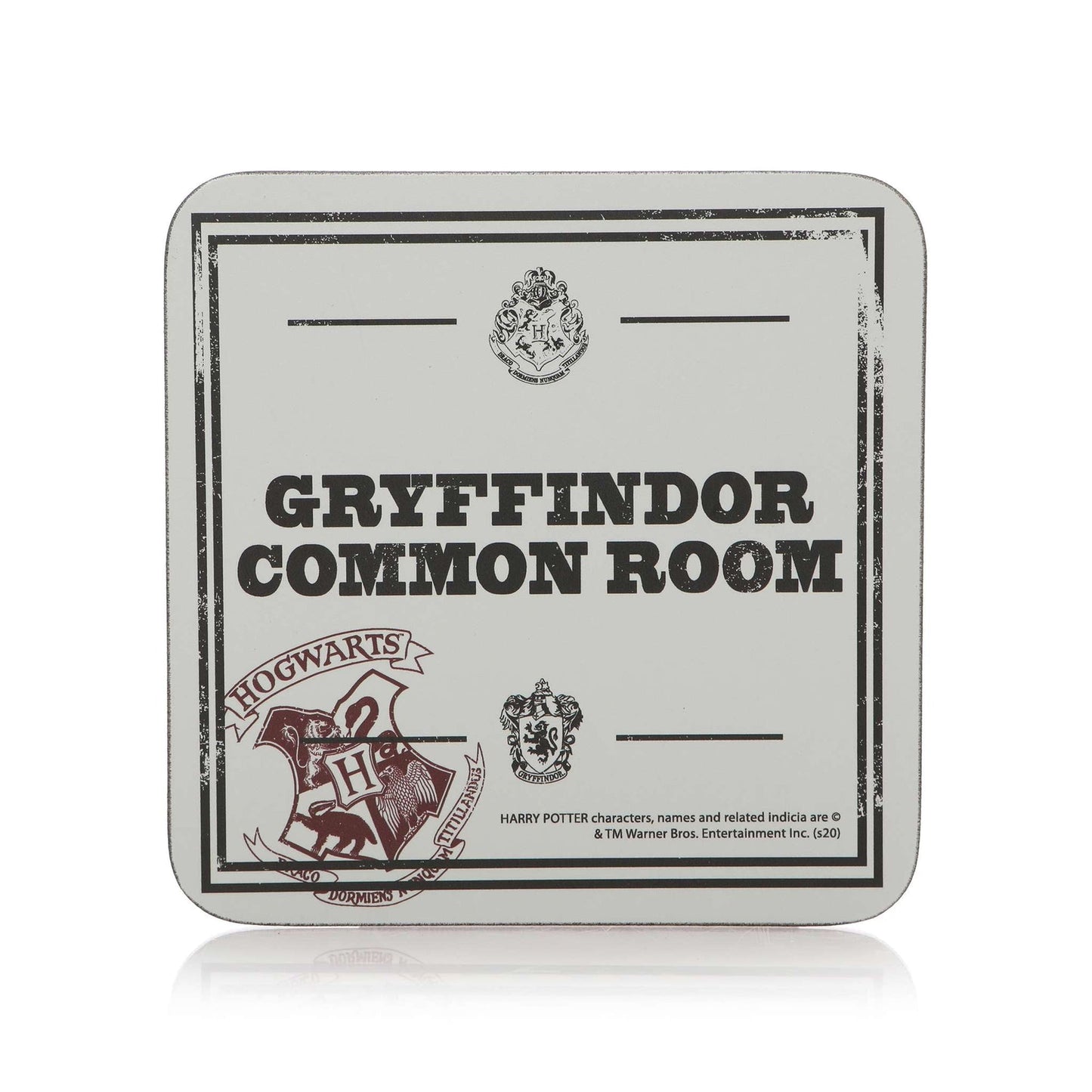 Sous-verre Harry Potter - salle commune Gryffondor