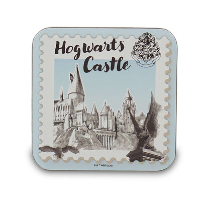 Sous-verre Harry Potter - Poudlard Castle Sketch