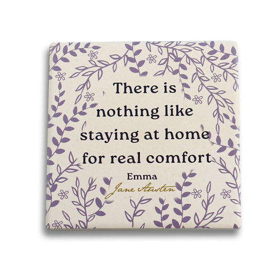 Jane Austen Ceramic Coaster - Emma