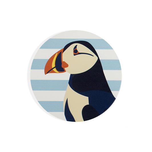 RSPB Coaster - Puffin Close-up