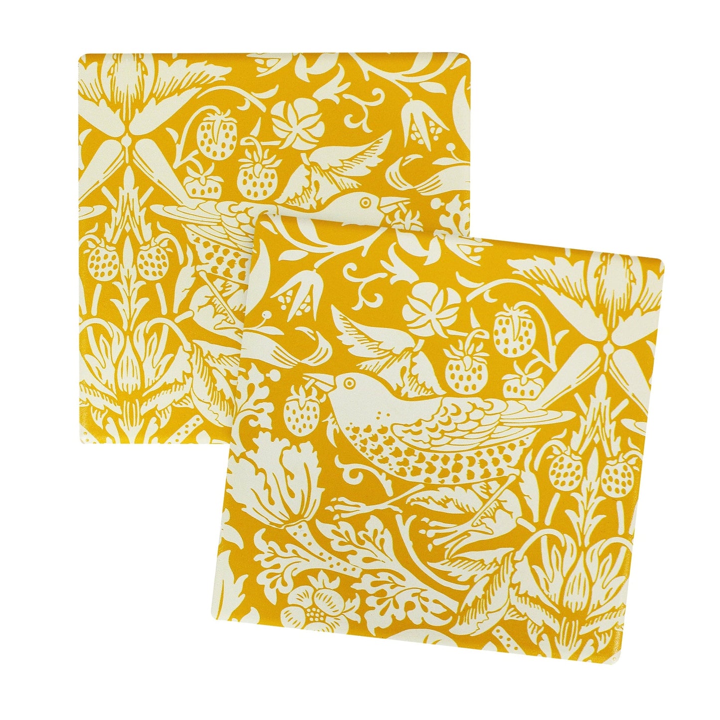 William Morris Untersetzer – 2er-Pack Arts & Crafts Society Quince Keramik-Untersetzer