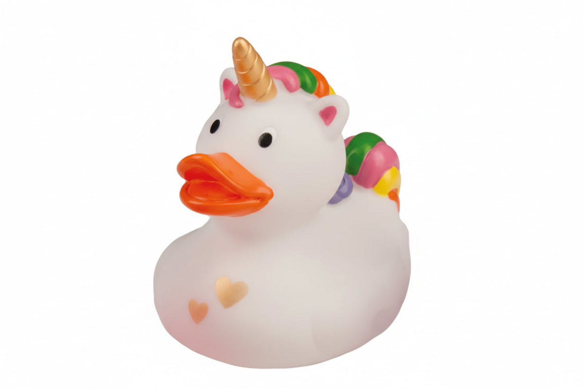Canard Licorne Blanche Cœur – visuel produit