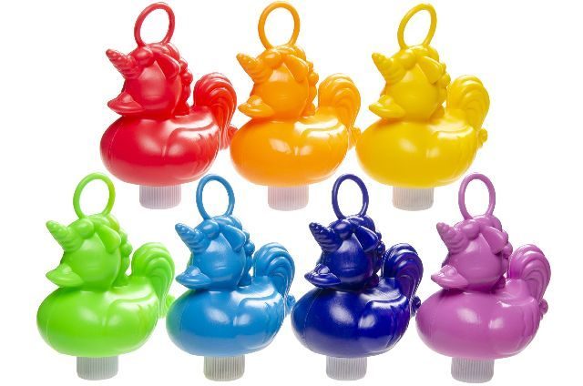 Canards Licornes de Pêche - Arc-en-ciel (L) – vue produit 1