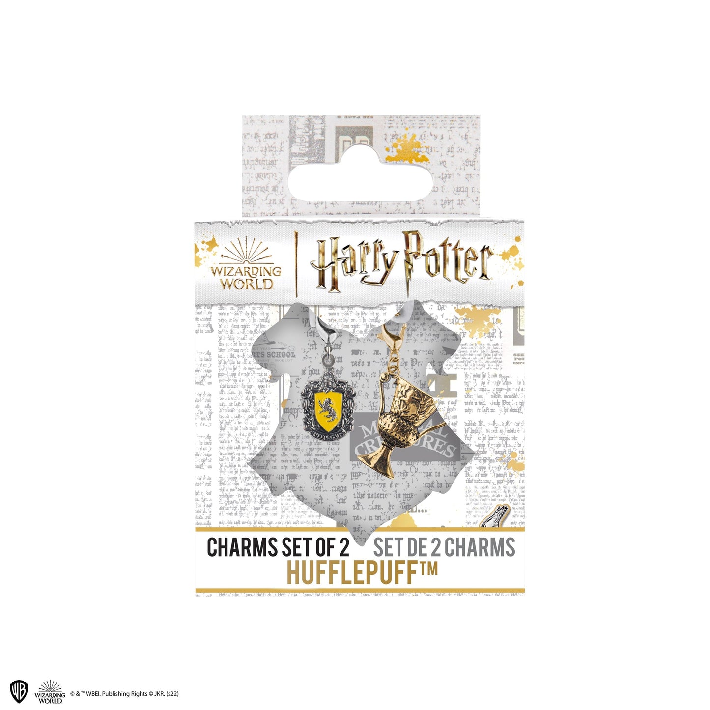 Set de 2 charms Poufsouffle