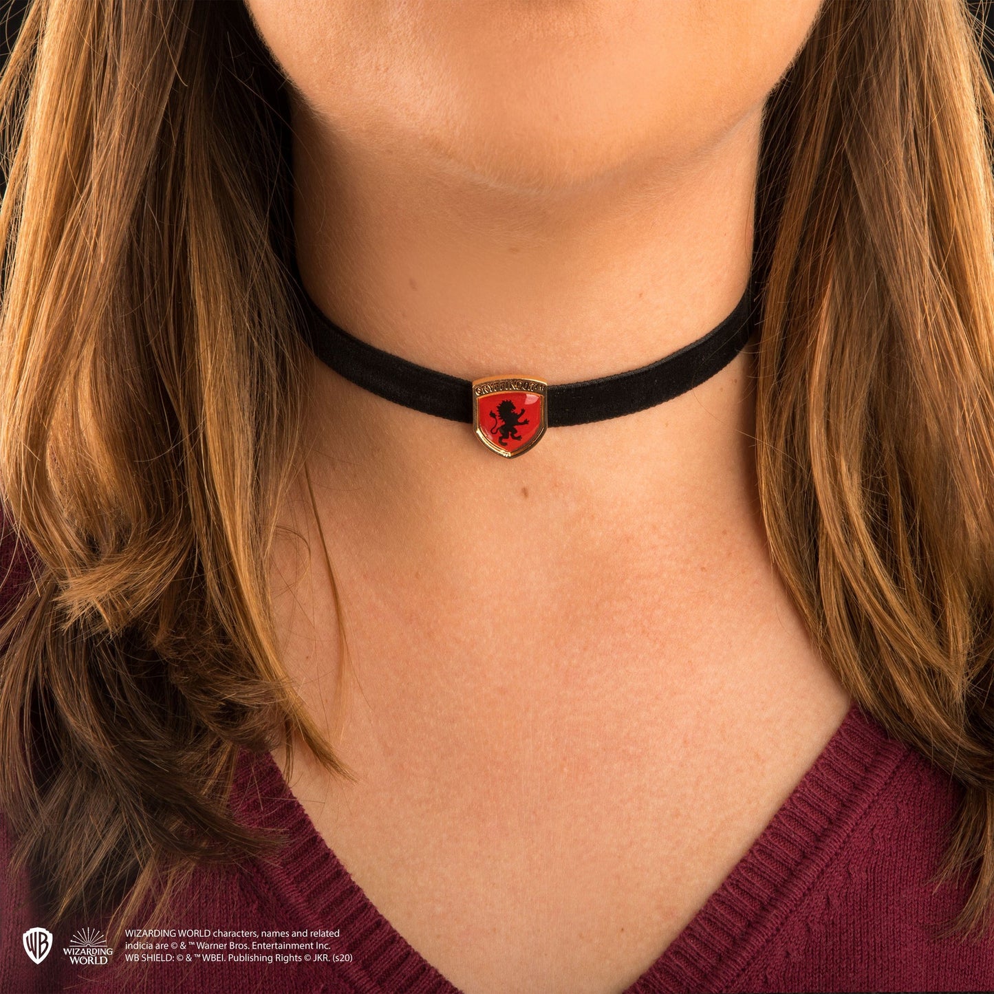 *Collier ras de cou Gryffondor