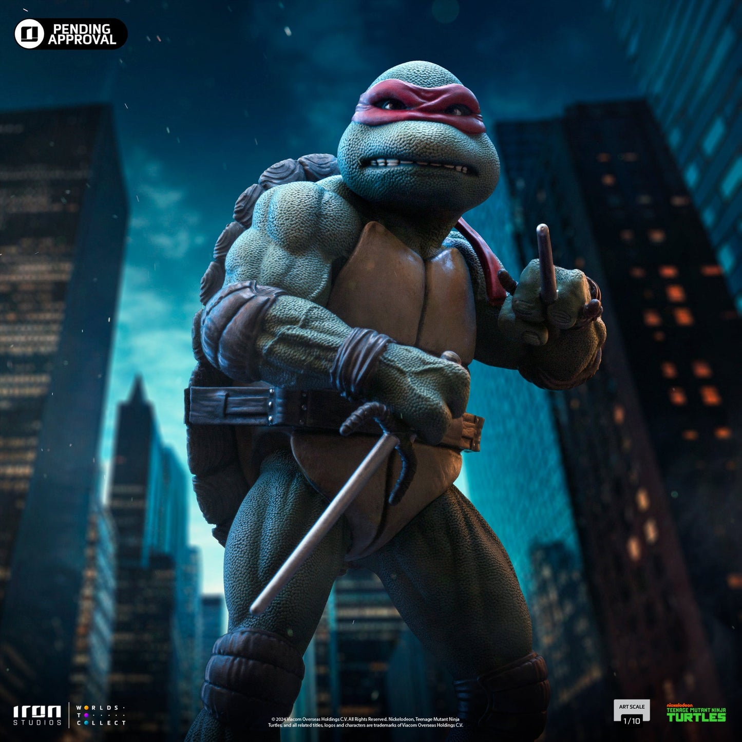 Raphael Statue - TMNT Movie - Art Scale 1/10 - Teenage Mutant Ninja Turtles
