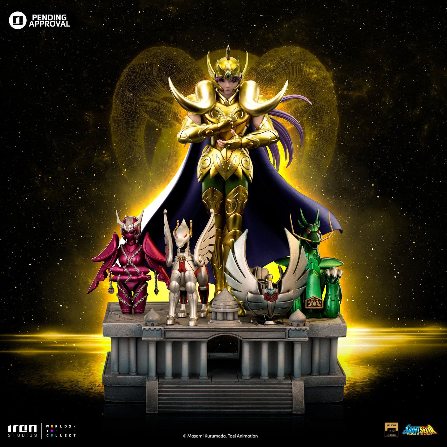 Statue Aries Mu - Saint Seiya - Deluxe Art Scale 1/10