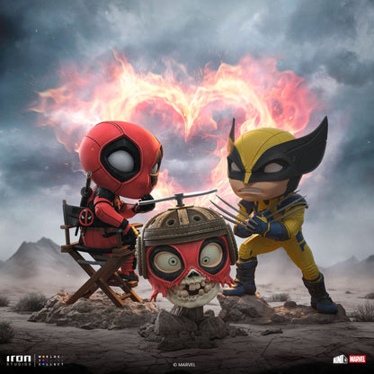 Deadpool, Wolverine and Headpool Figure - Deadpool & Wolverine - Mini Co.